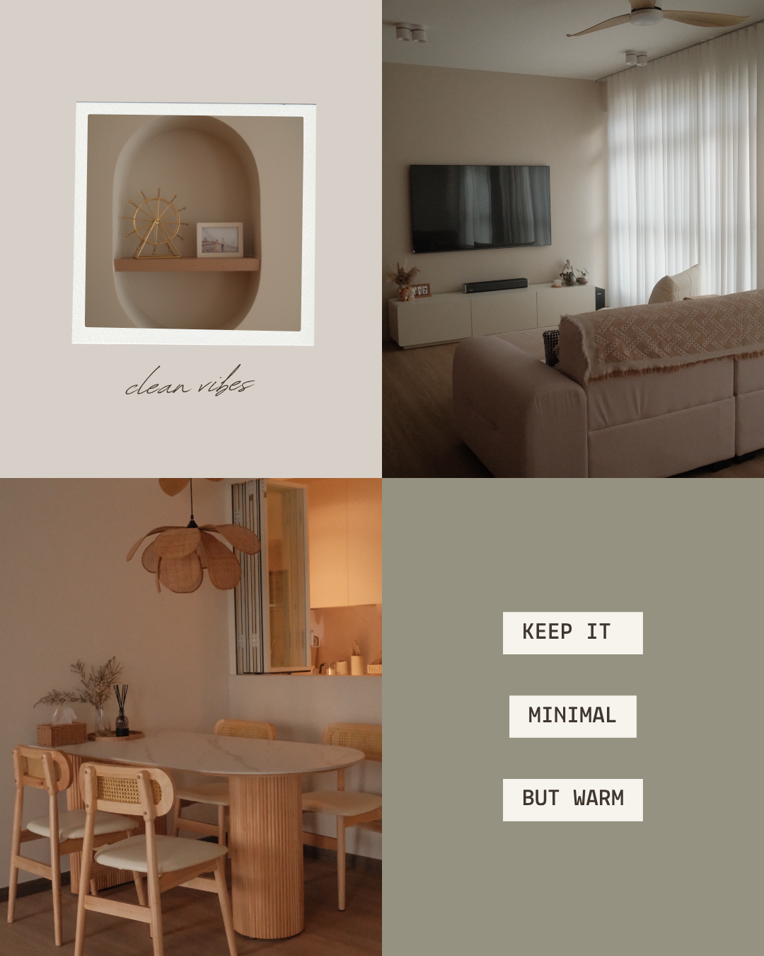 Creating Japandi vibes at home