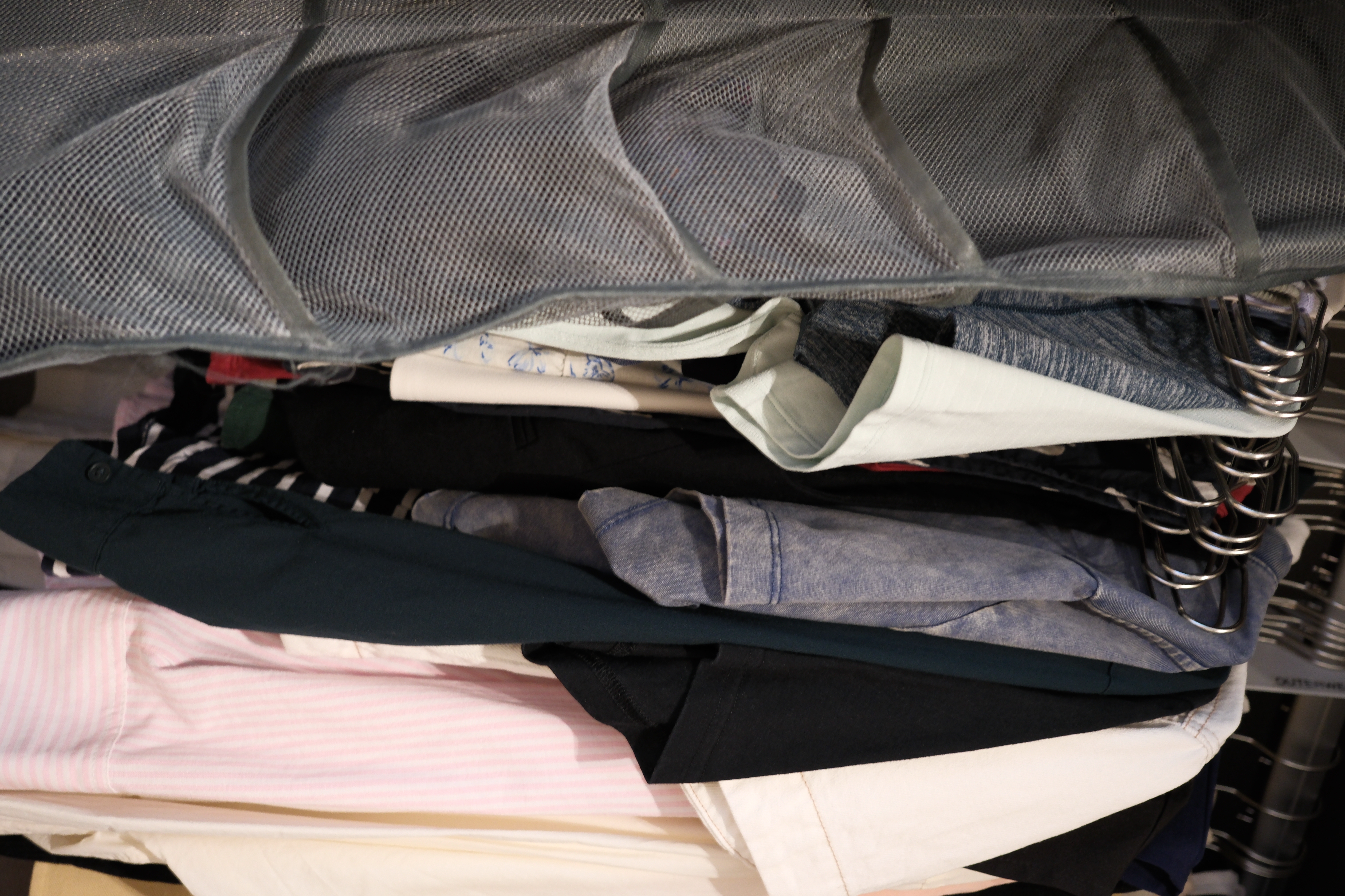 Hate folding laundry like us? Hang everything!