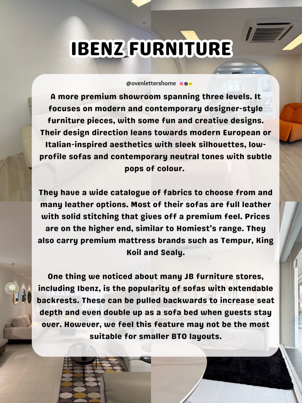 JB Furniture Hunting - 13 Furniture / Bedding Stores + PRICE GUIDE