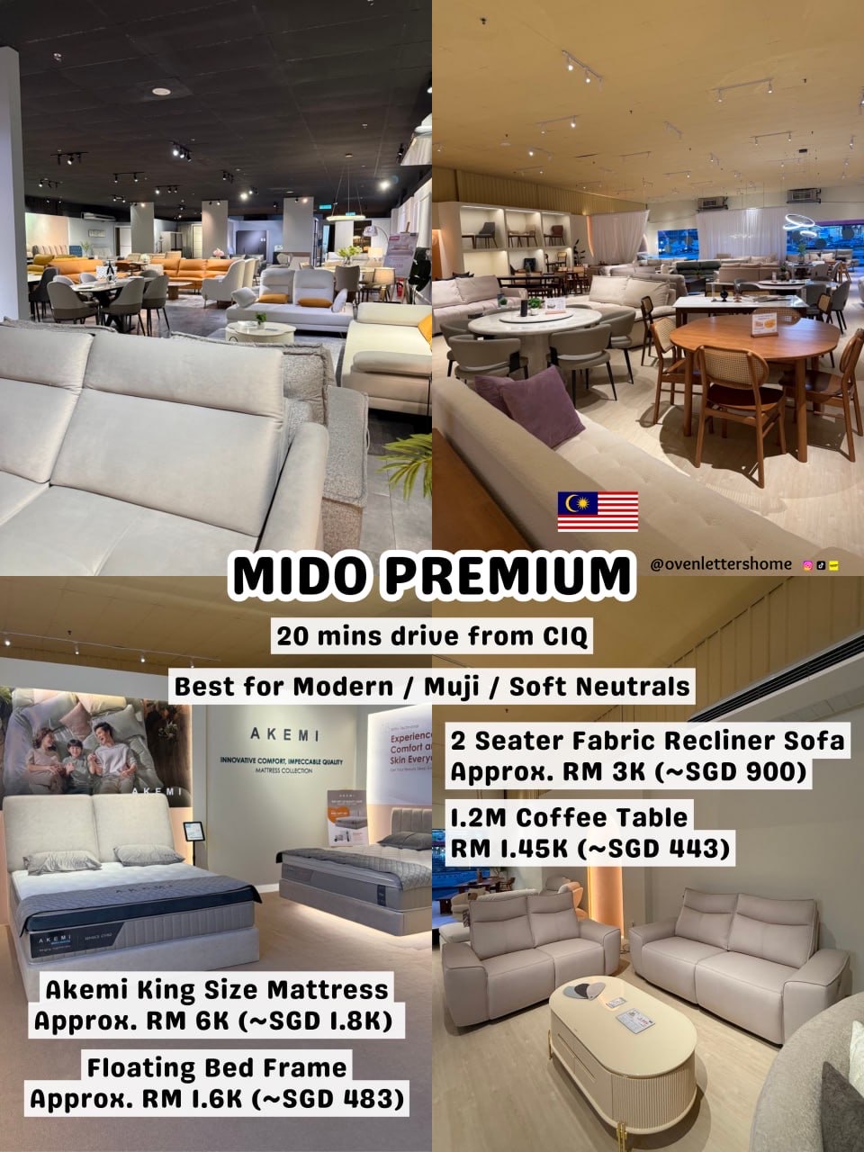 JB Furniture Hunting - 13 Furniture / Bedding Stores + PRICE GUIDE