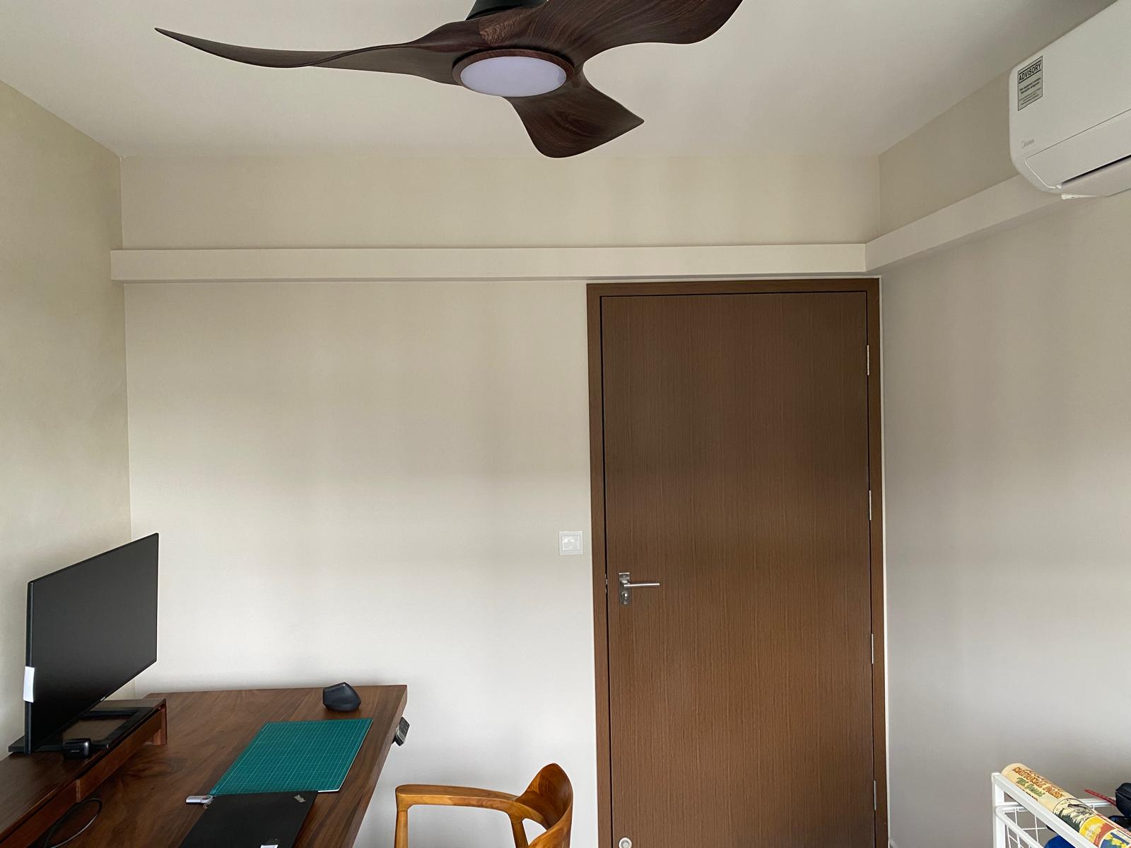 Aircon open trunking or box up?