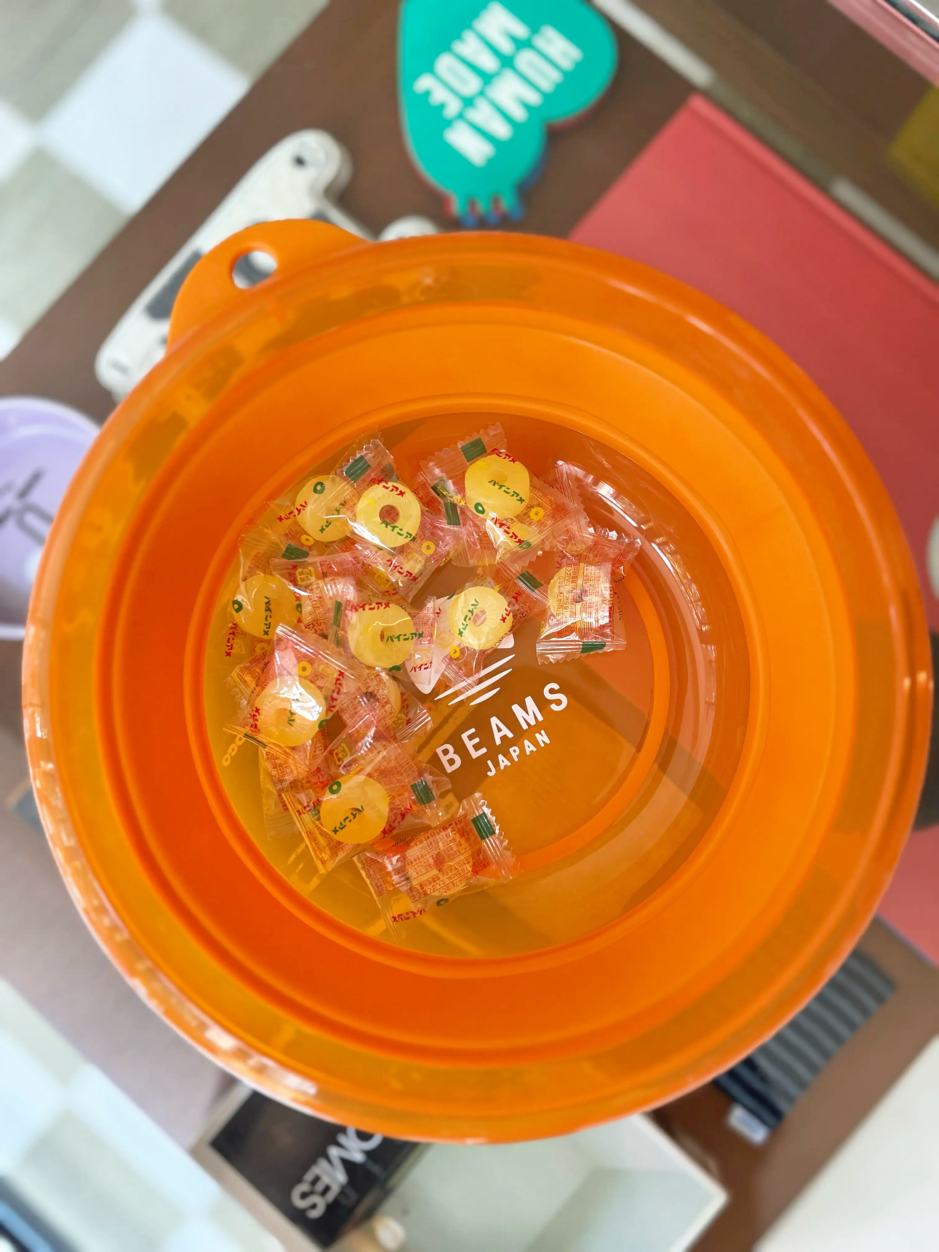 Orange moments at home — a little burst of warmth