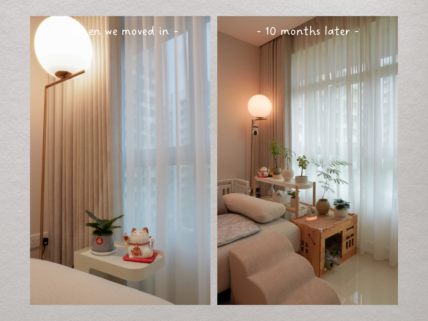 Customer home photo 22: From Minimal to Lived-In 🤍 | Life With & Without Toffy