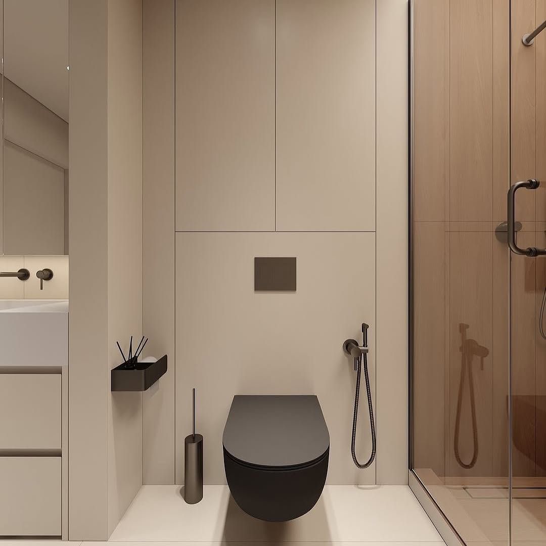 Modern & sleek bathroom