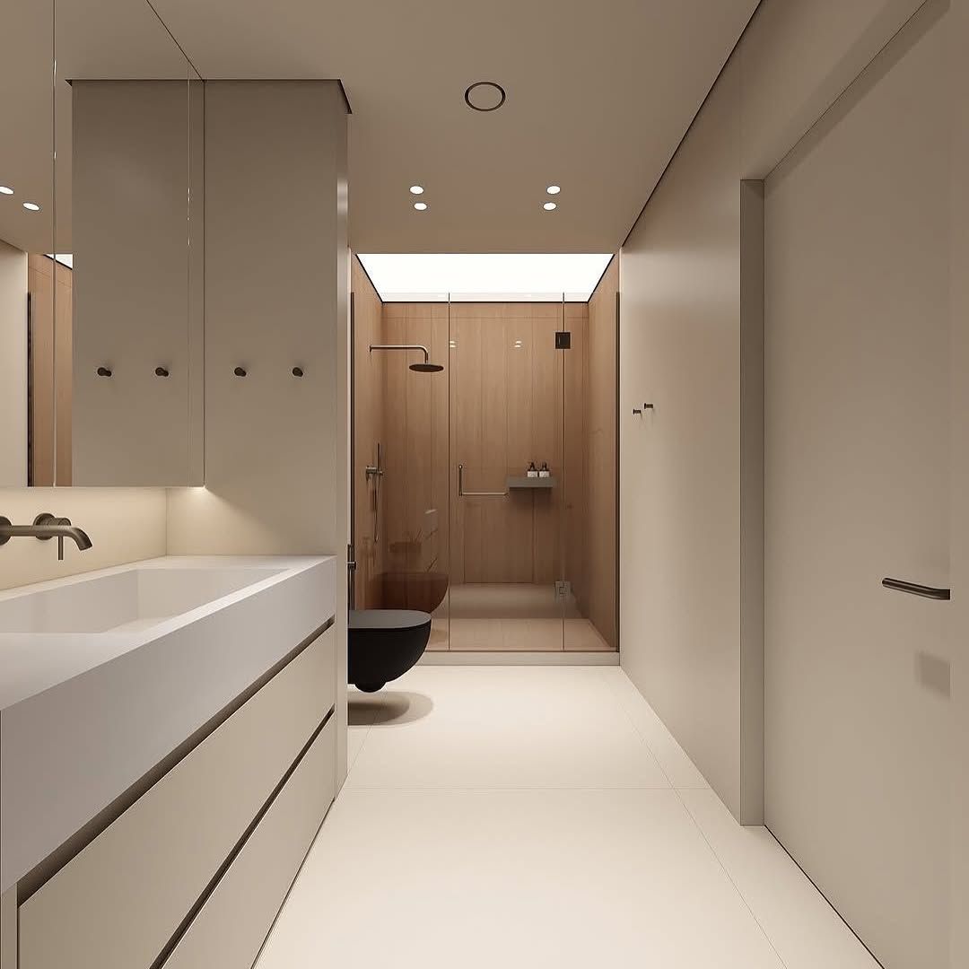 Modern & sleek bathroom