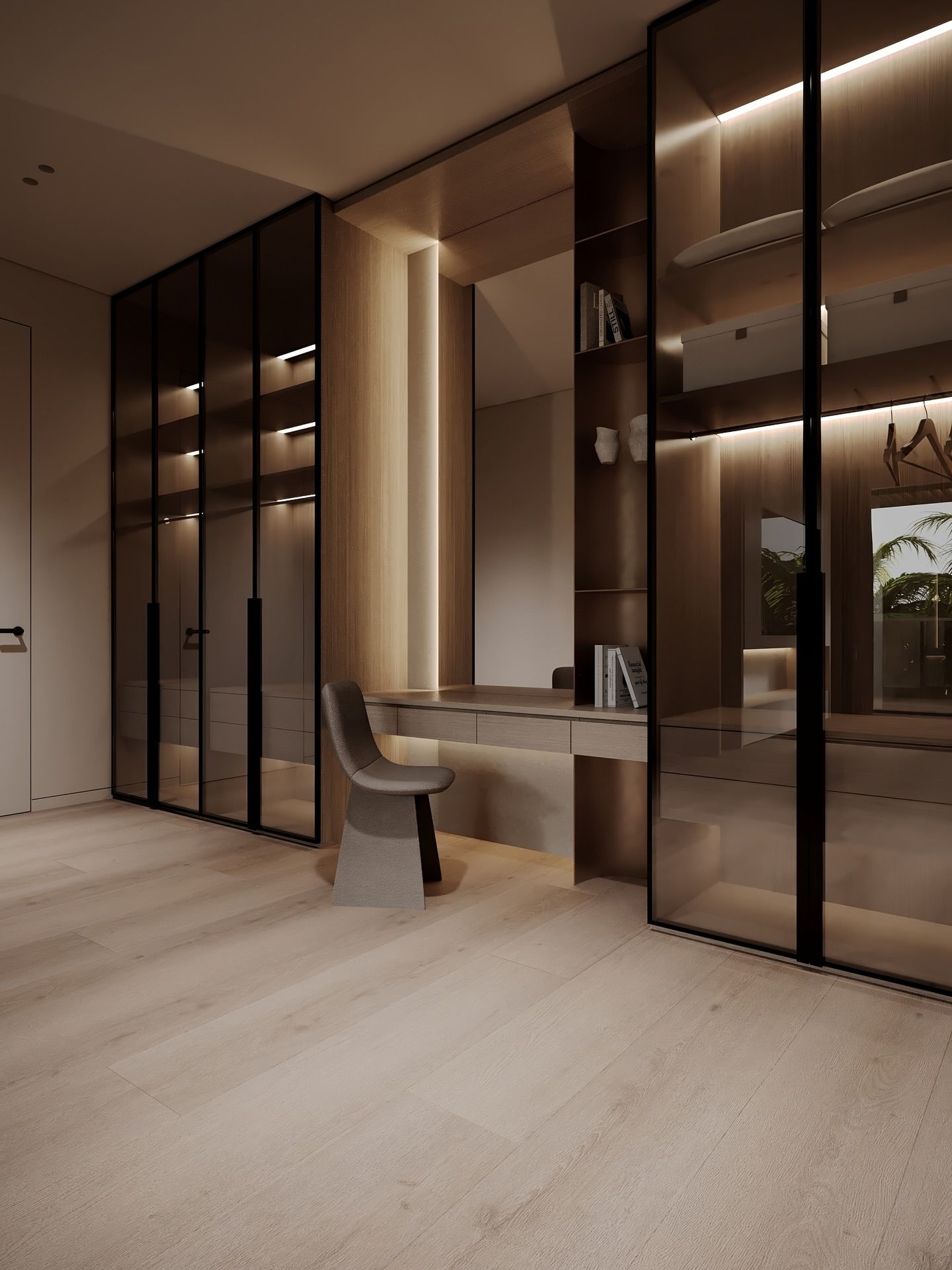 Luxurious bathroom and walk in wardrobe!