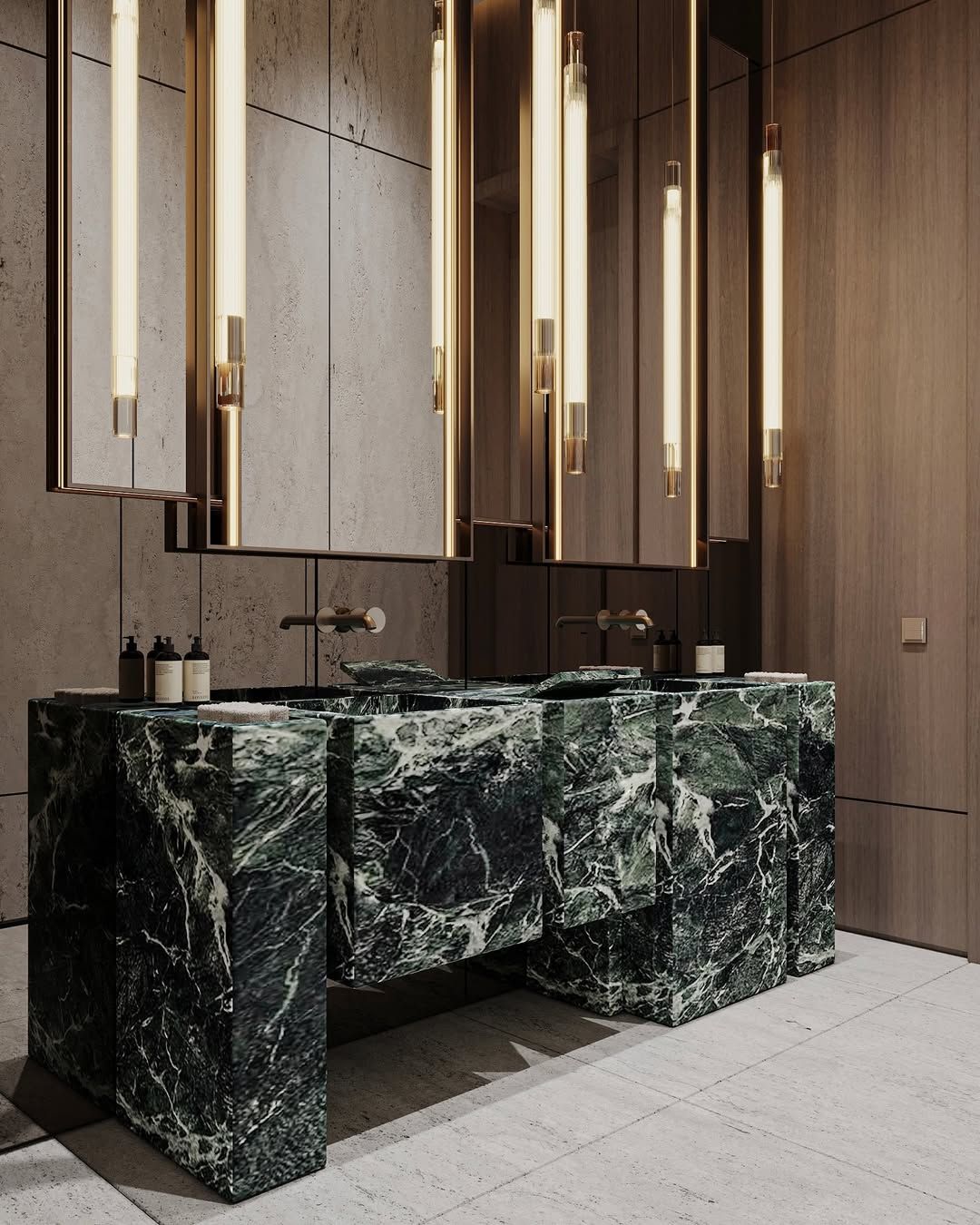 Luxurious bathroom design