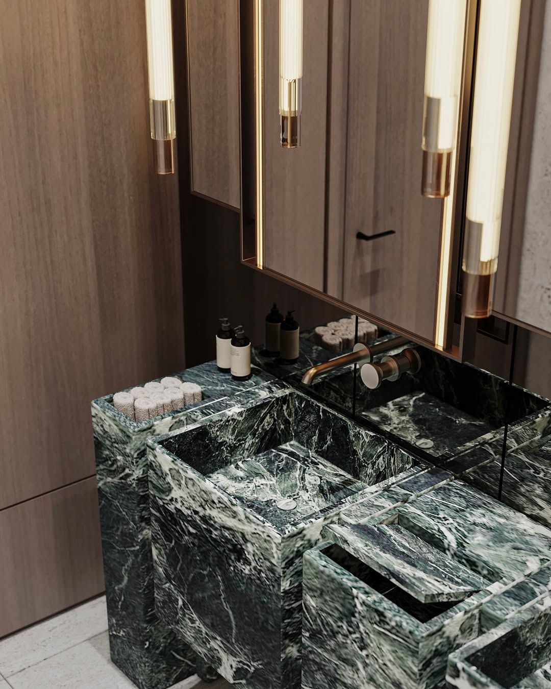 Luxurious bathroom design