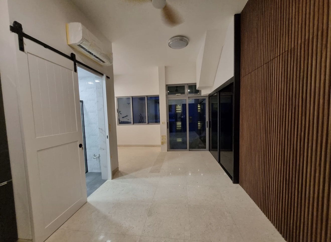 Featuring doors to increase small spaces!