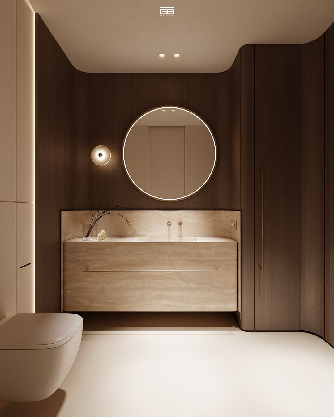 Stylish, sophisticated bathroom