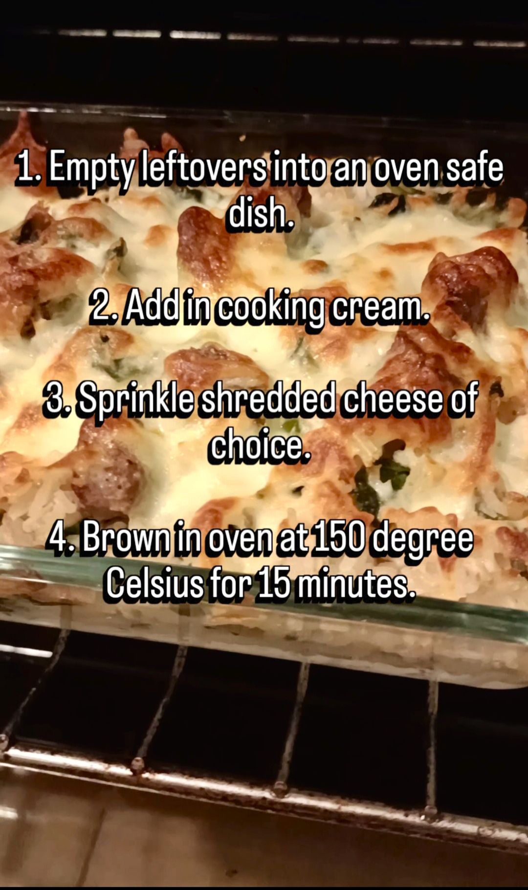 🍱Glow up for leftovers