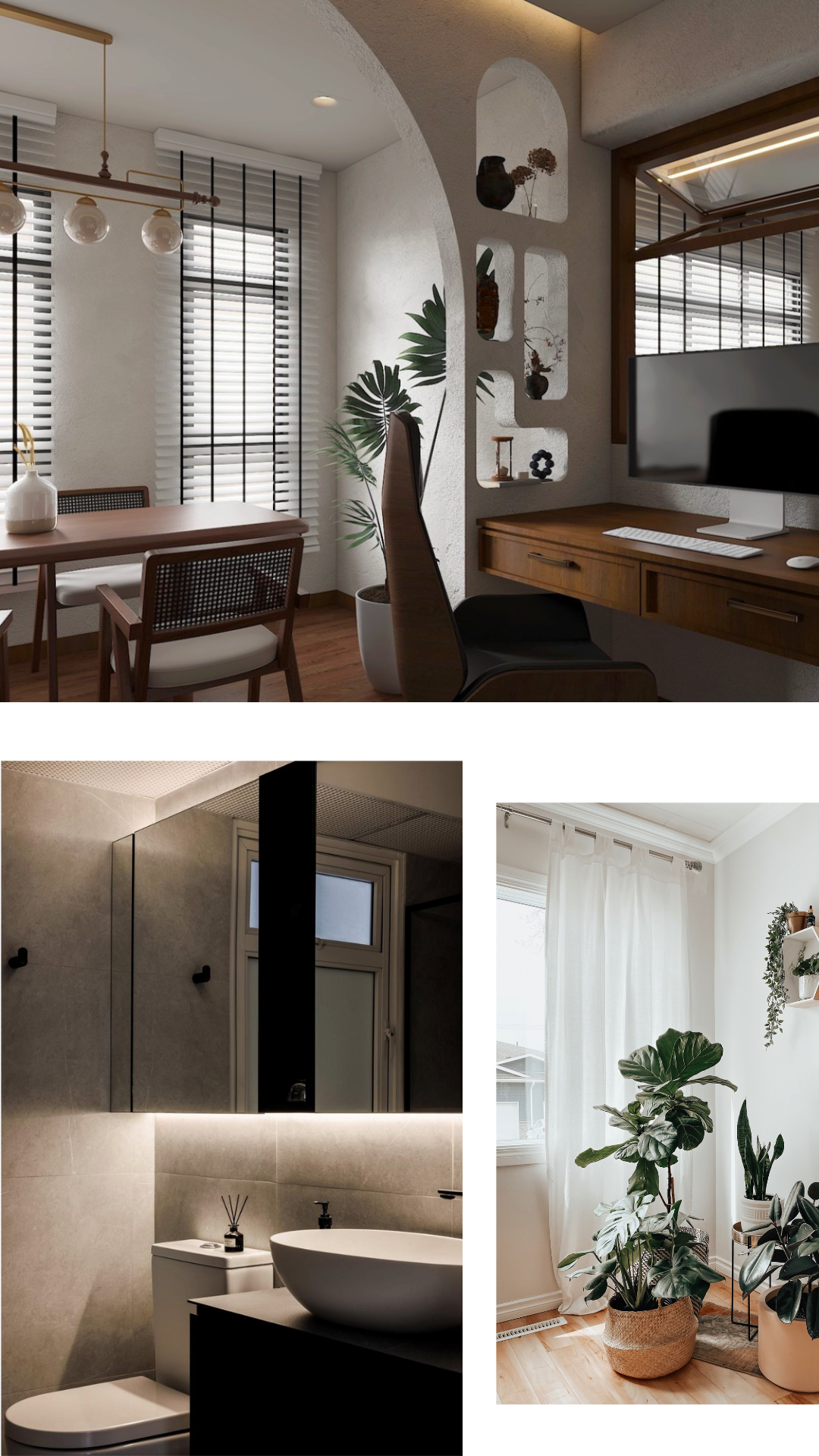 Modern Japandi Moodboard