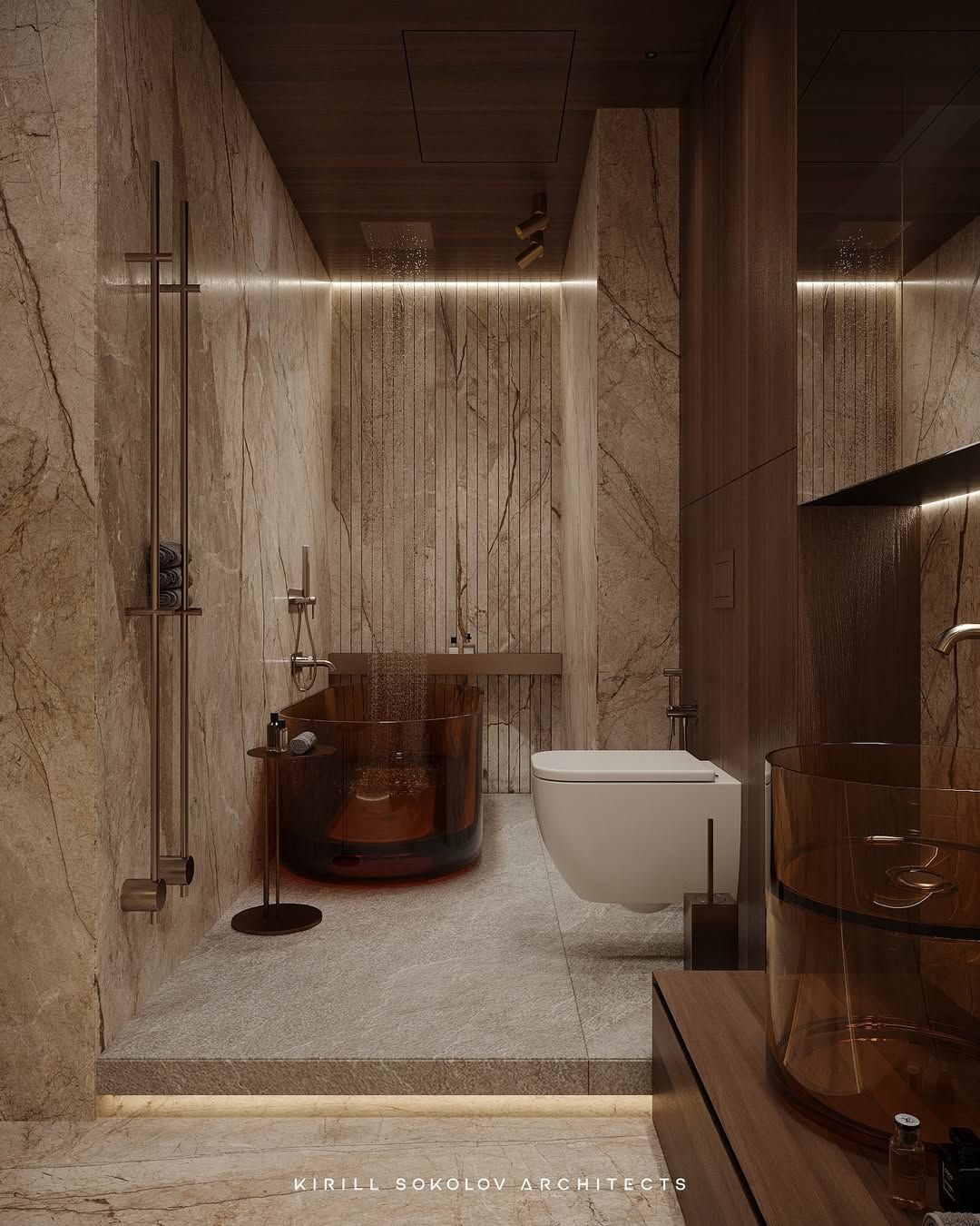Sophisticated bathroom