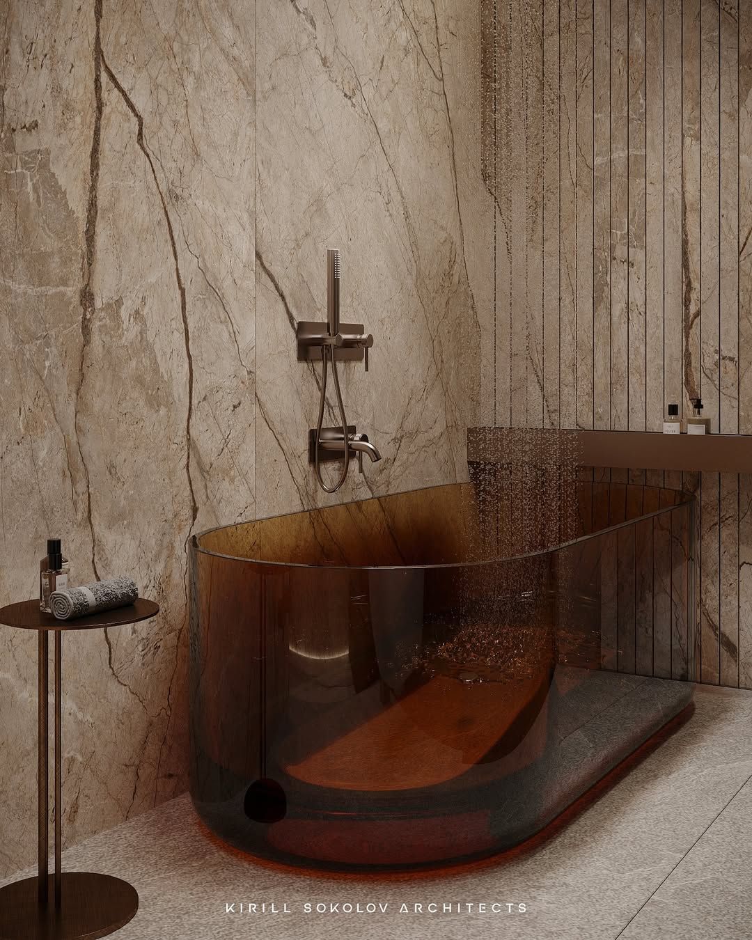 Sophisticated bathroom