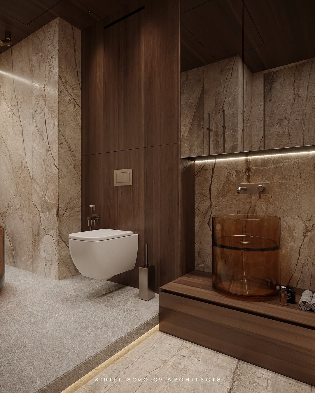Sophisticated bathroom