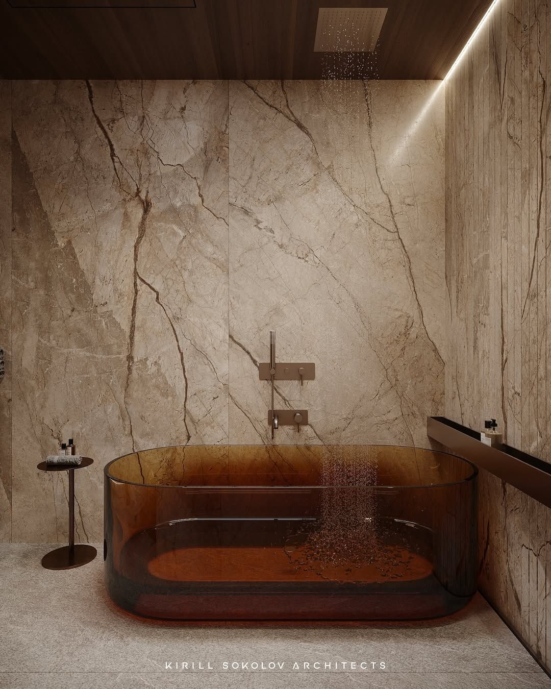 Sophisticated bathroom