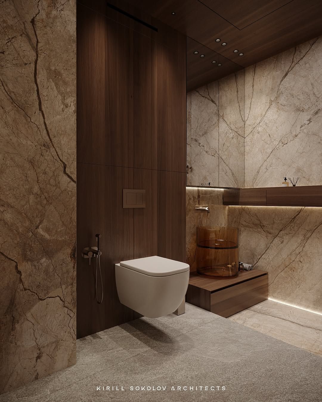 Sophisticated bathroom