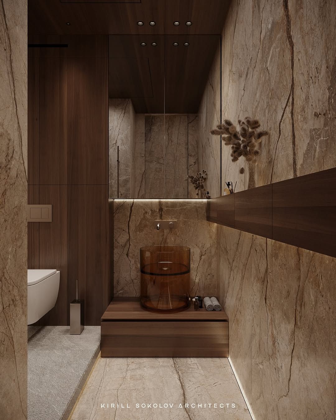 Sophisticated bathroom