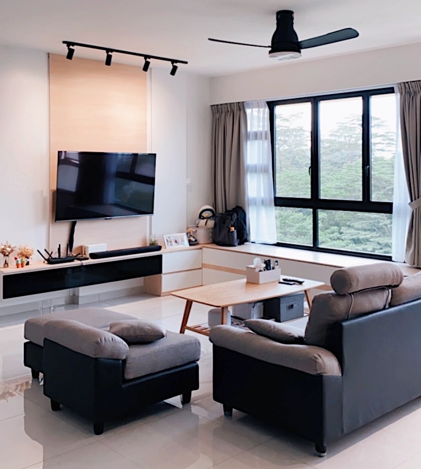 Warm & Cosy Vibes: $32k Reno for our 5-Room BTO