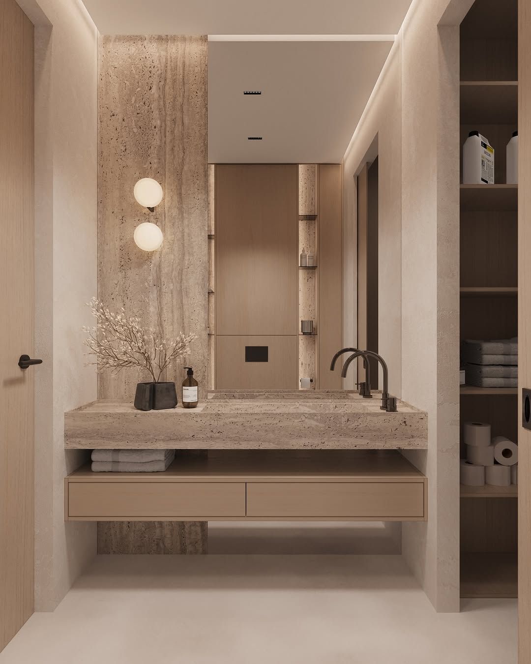 Modern-powder-room-design