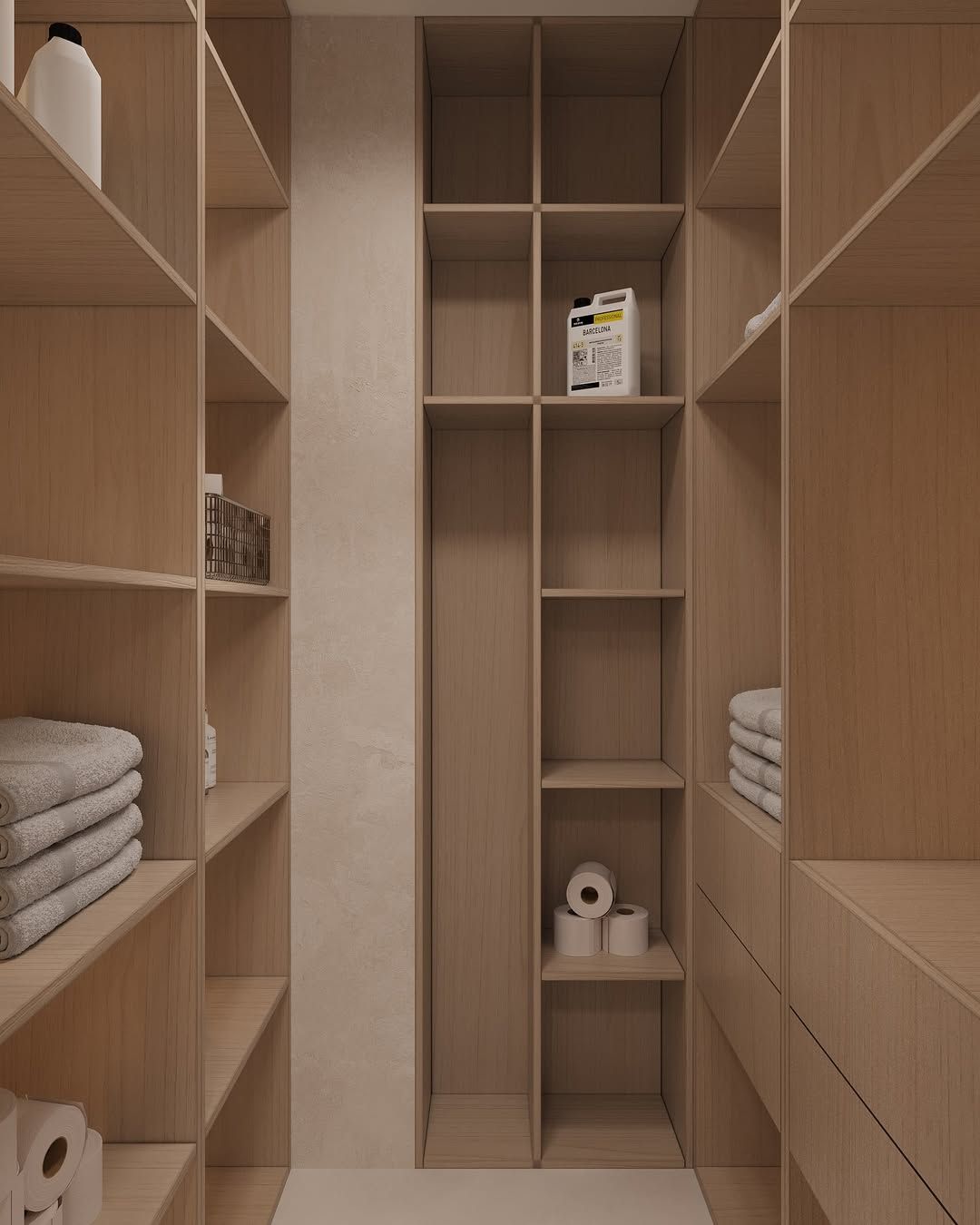 Modern powder room design