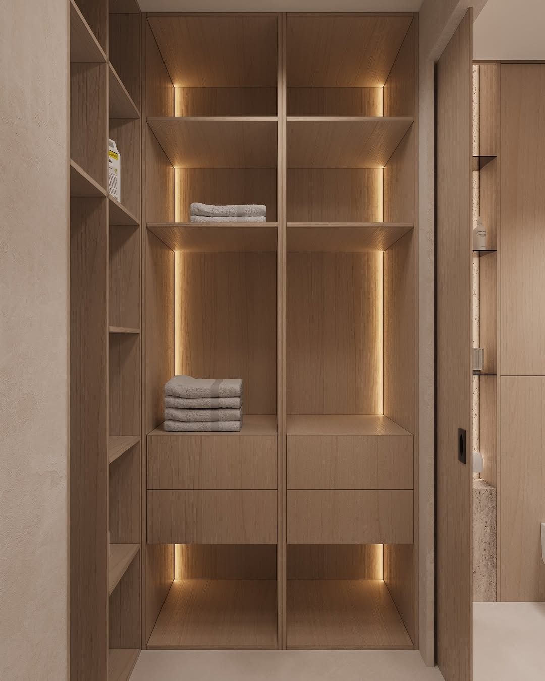 Modern powder room design