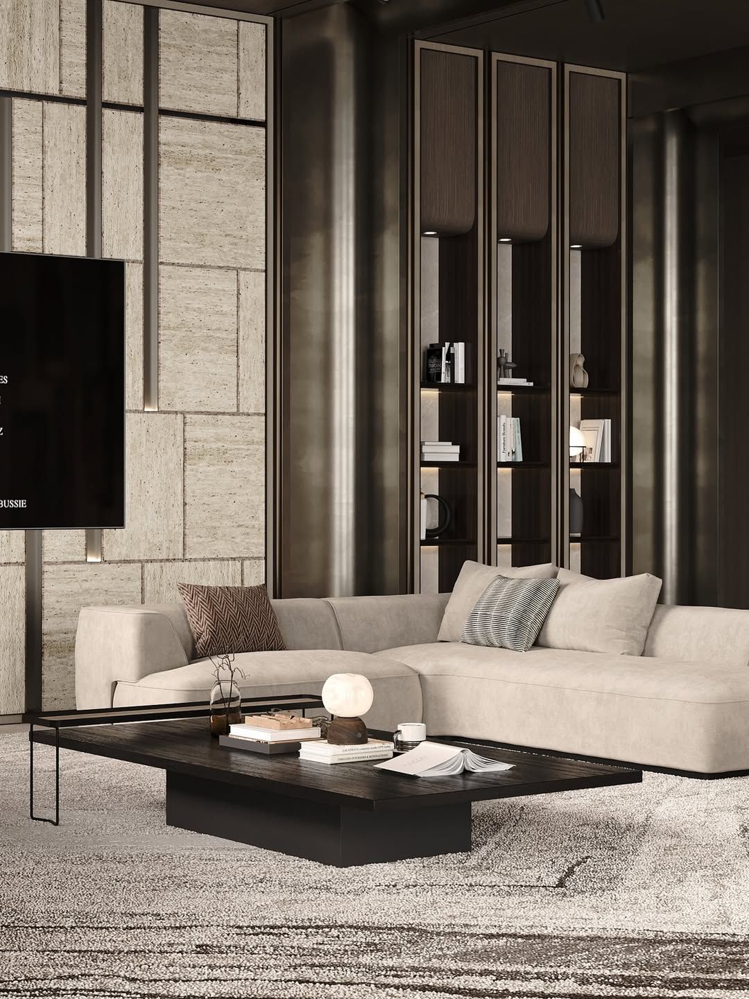 Cozy and modern interior design
