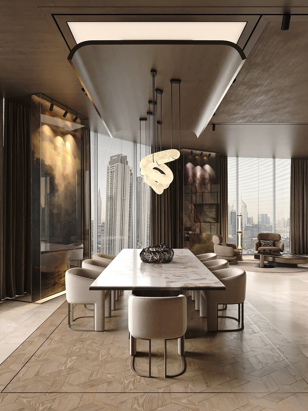 Cozy and modern interior design