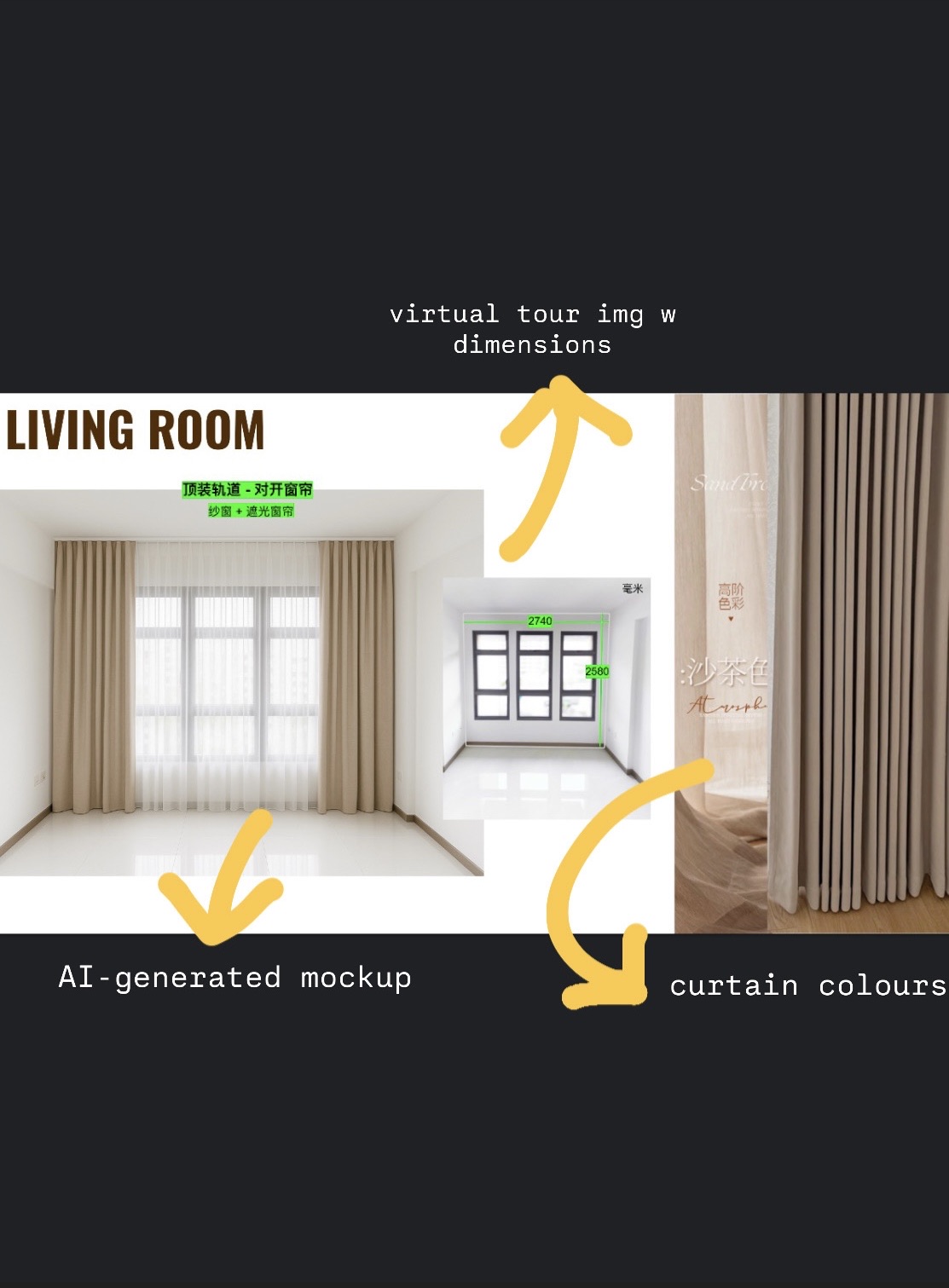 4-rm curtains for <$500?