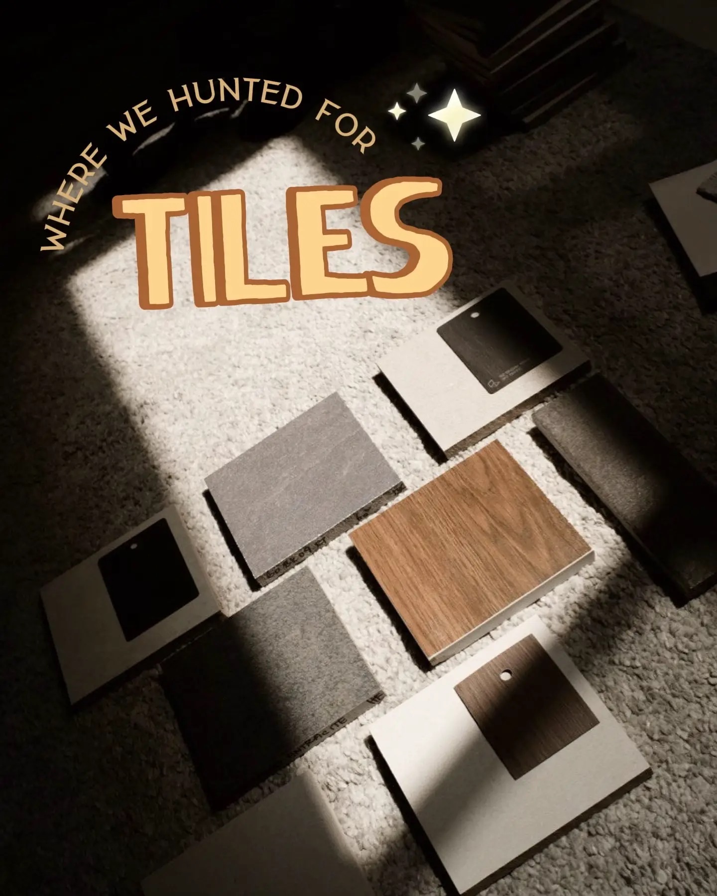 our tile hunt 🔎 & what we learnt!