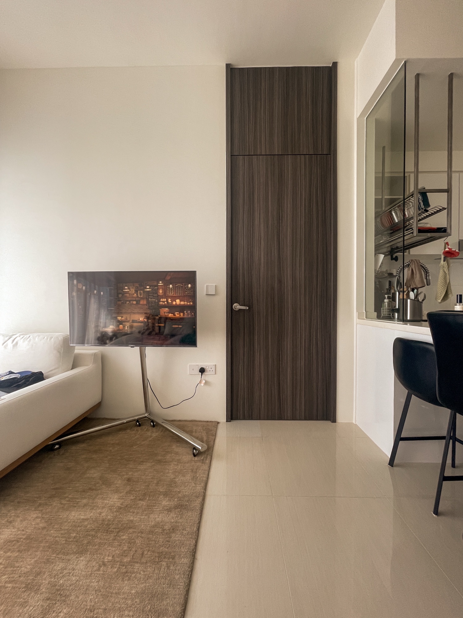 Feature door instead of feature wall!