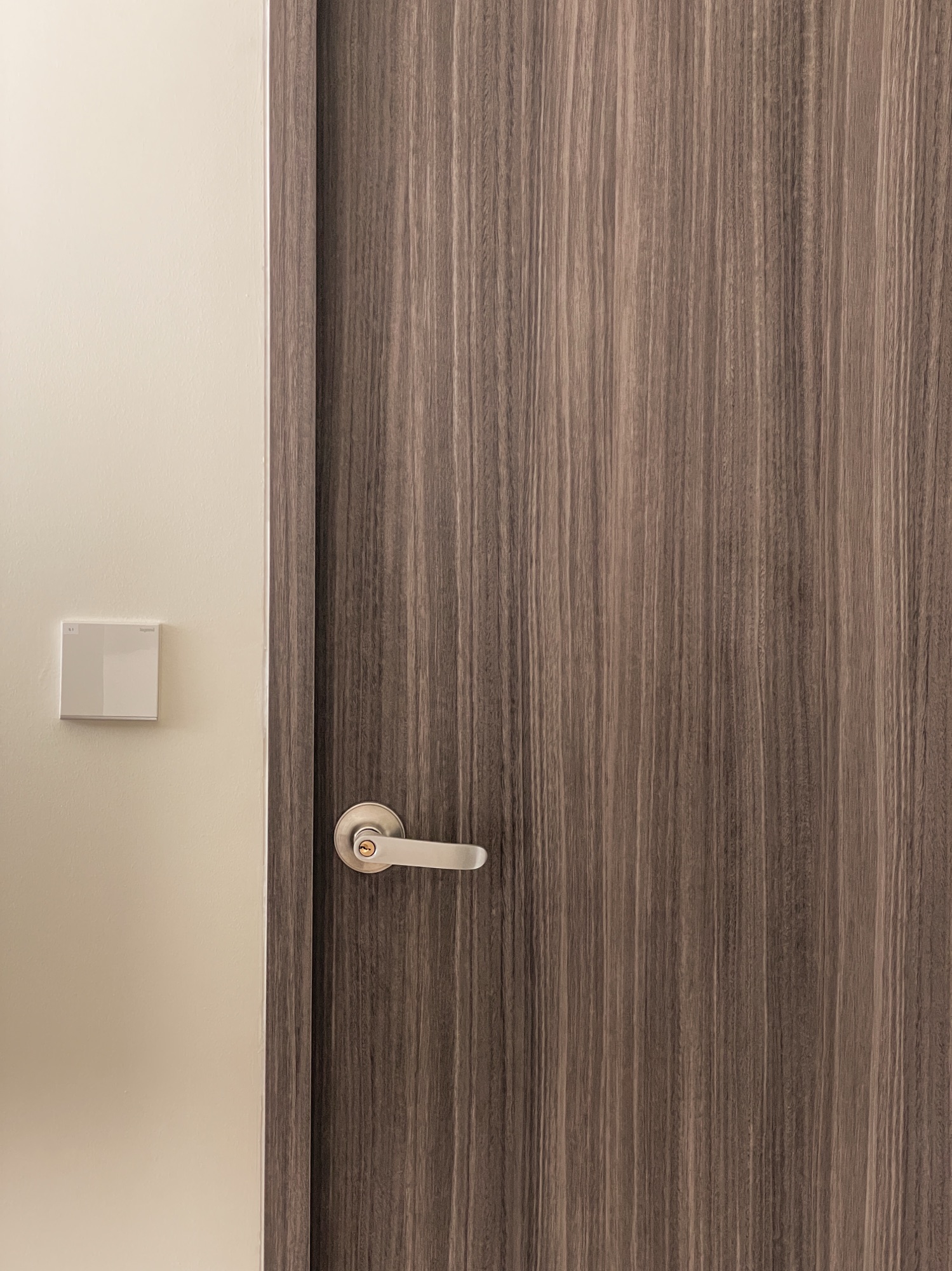 Feature door instead of feature wall!