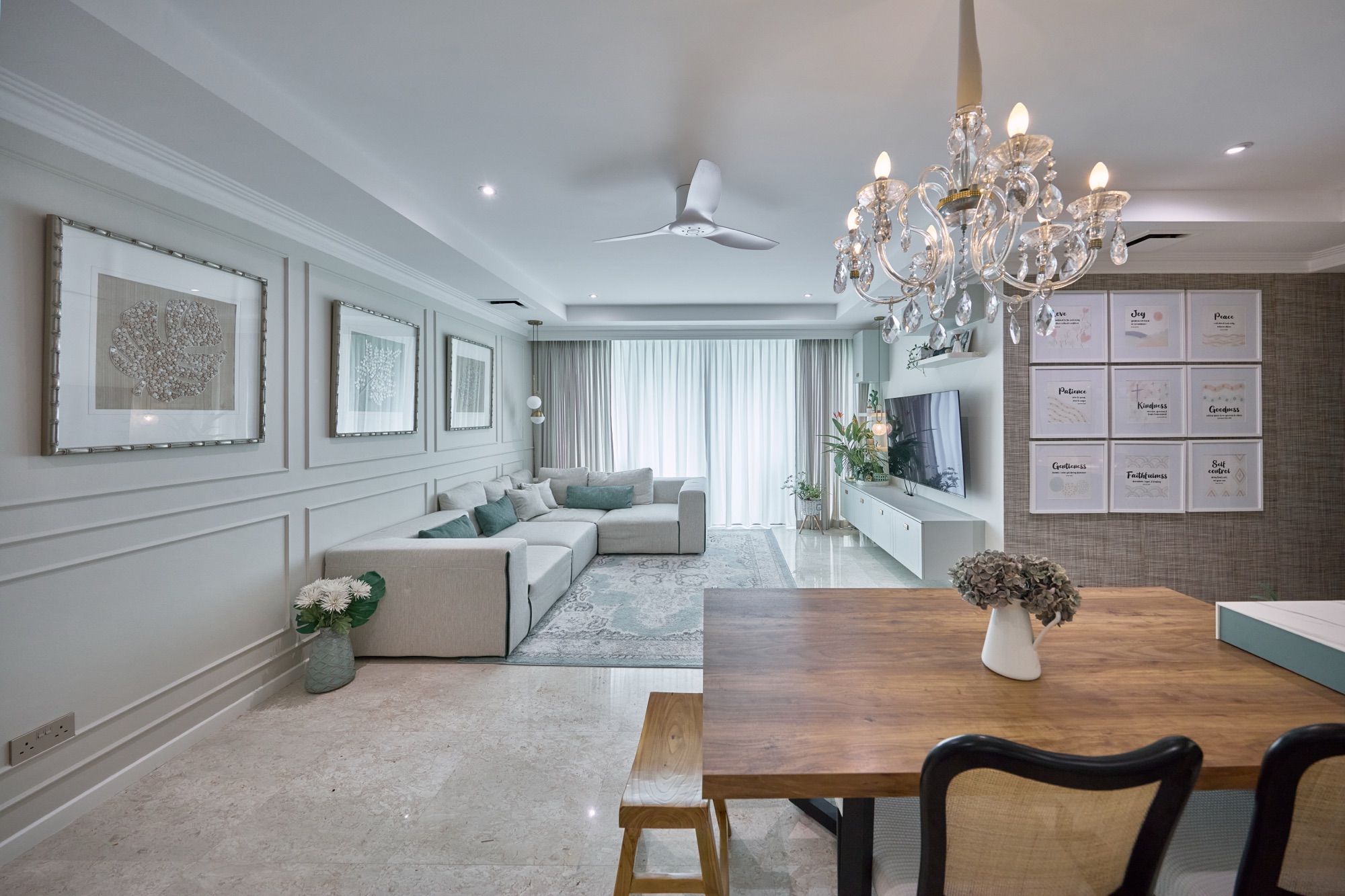 Our latest completed project at Caribbean @ Keppel