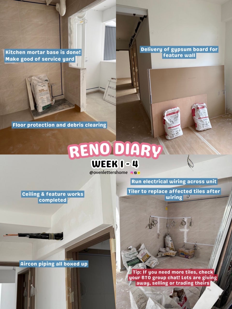 See What Happens in Your First Month of Reno 🏠🔨