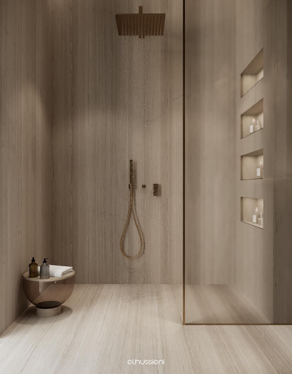 Stylish bathroom design