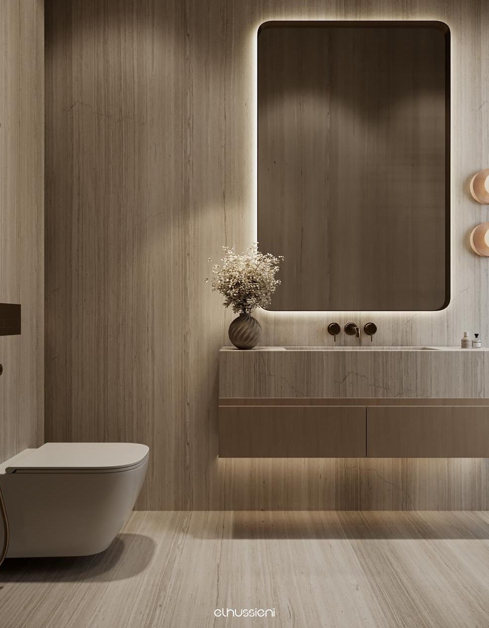 Stylish bathroom design