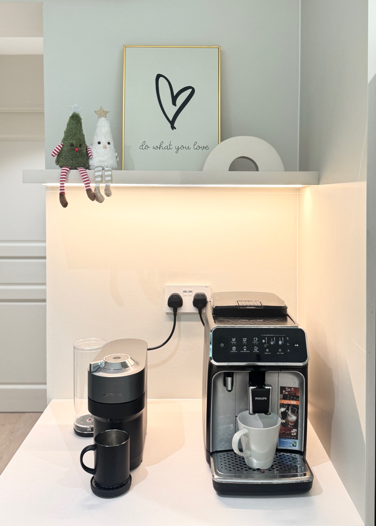 A Cozy Christmas Takeover at Our Coffee Corner 🎄☕️✨