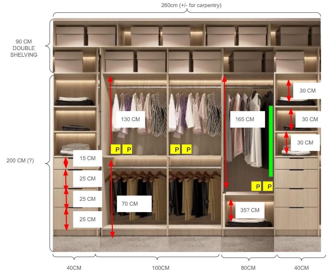 7 Tips for Building Custom Carpentry (wardrobe ver.)