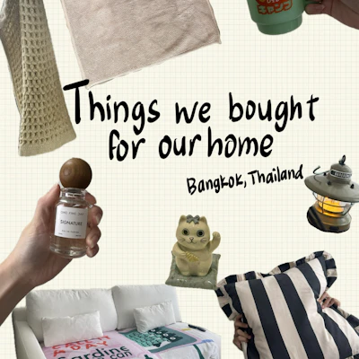Customer home photo 2: Home Decor Shopping Haul (Bangkok, Thailand)