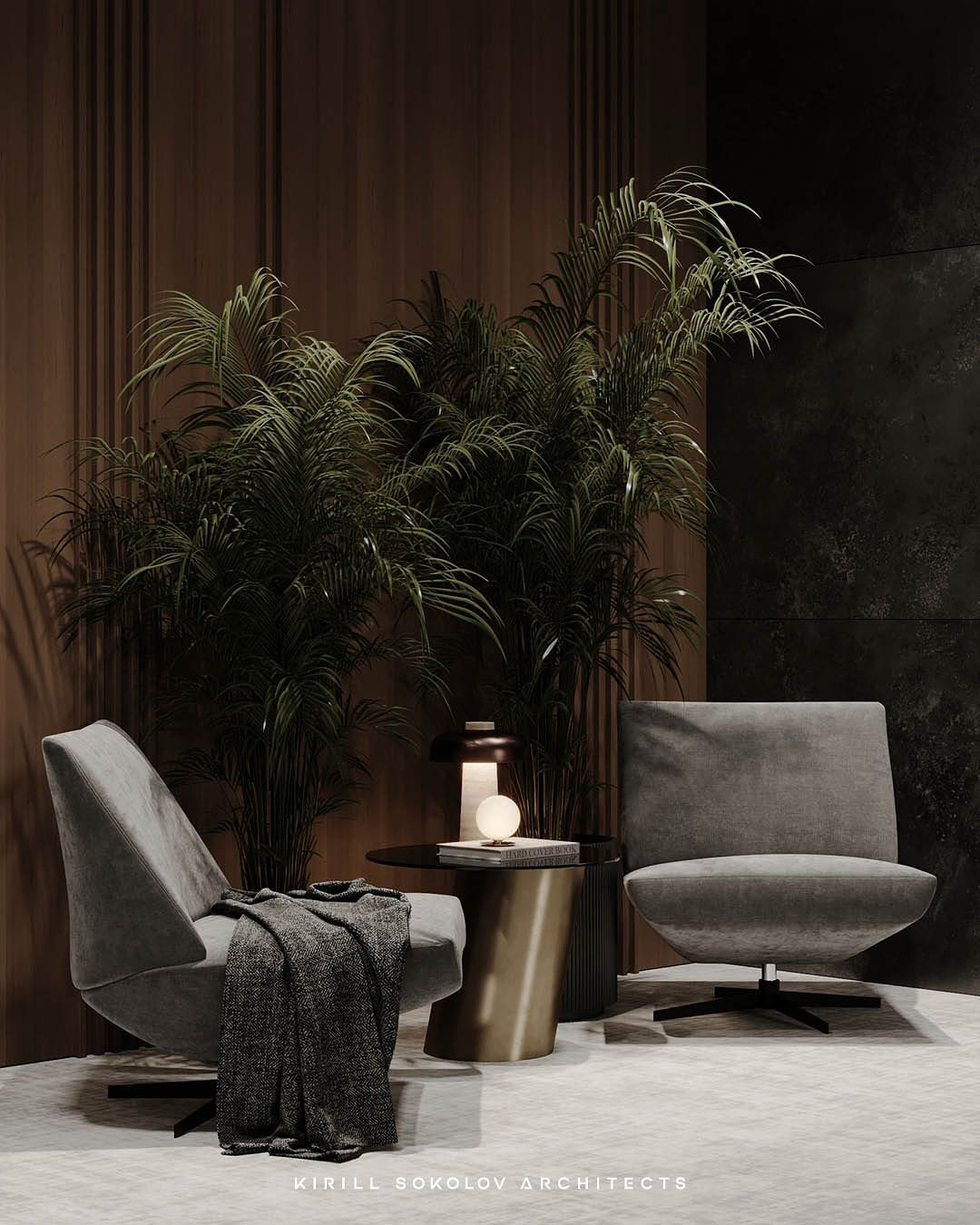 Sophisticated modern home interior