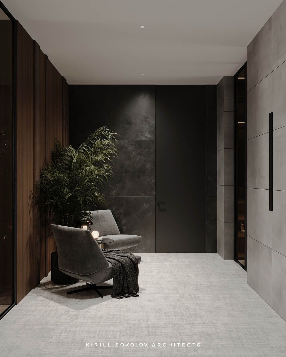 Sophisticated modern home interior