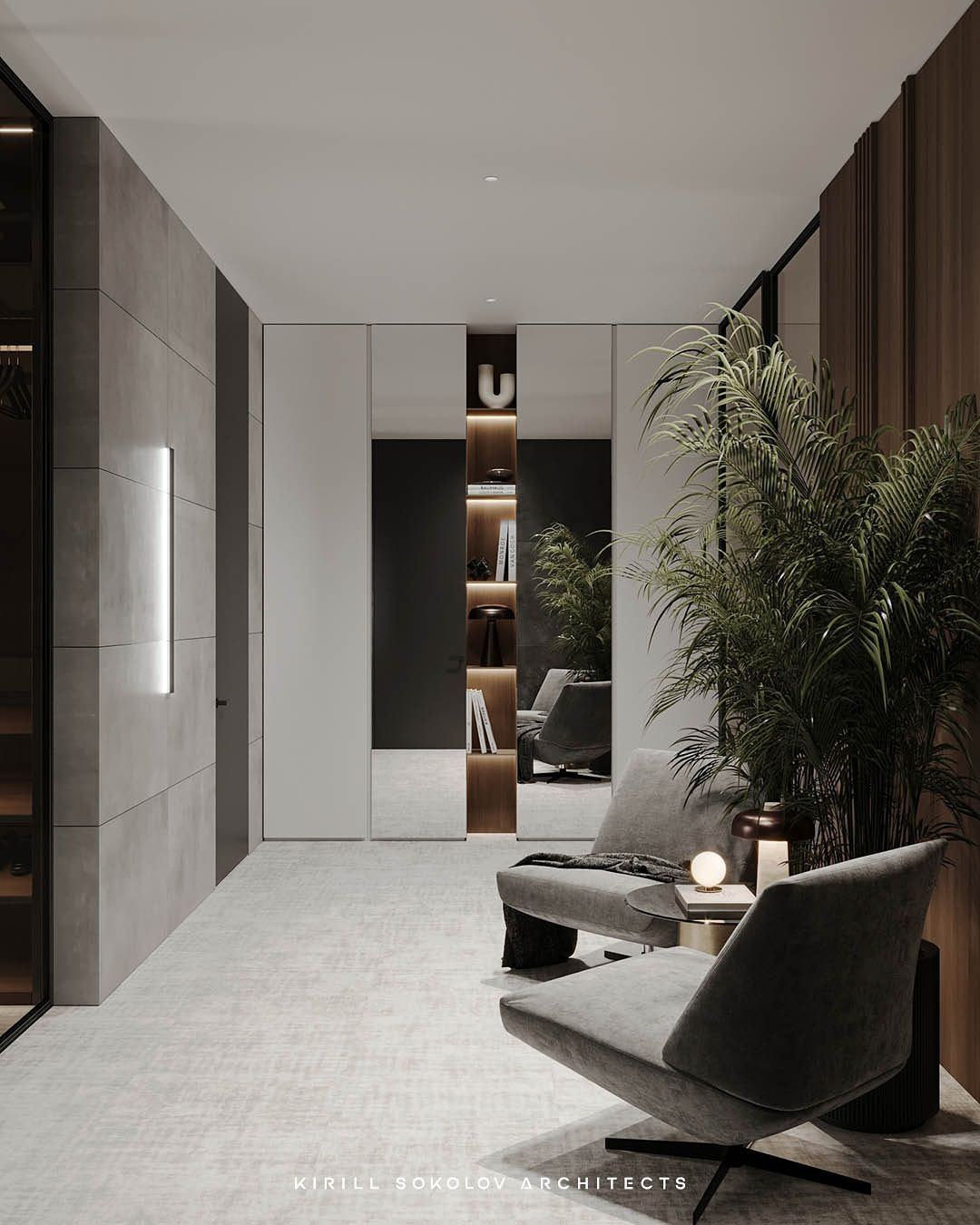 Sophisticated modern home interior