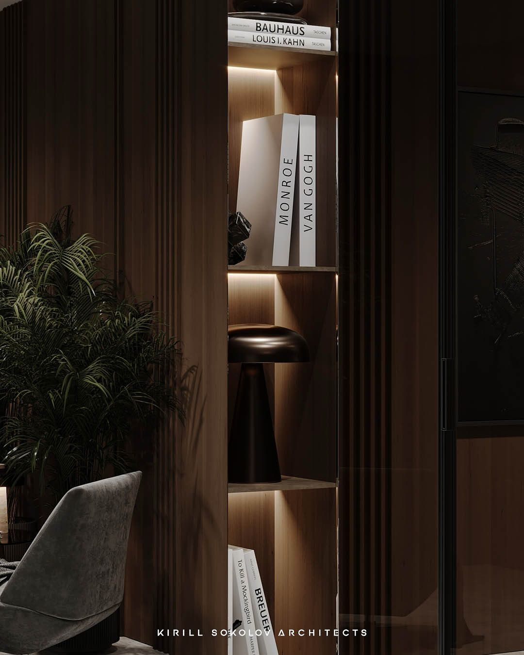 Sophisticated modern home interior