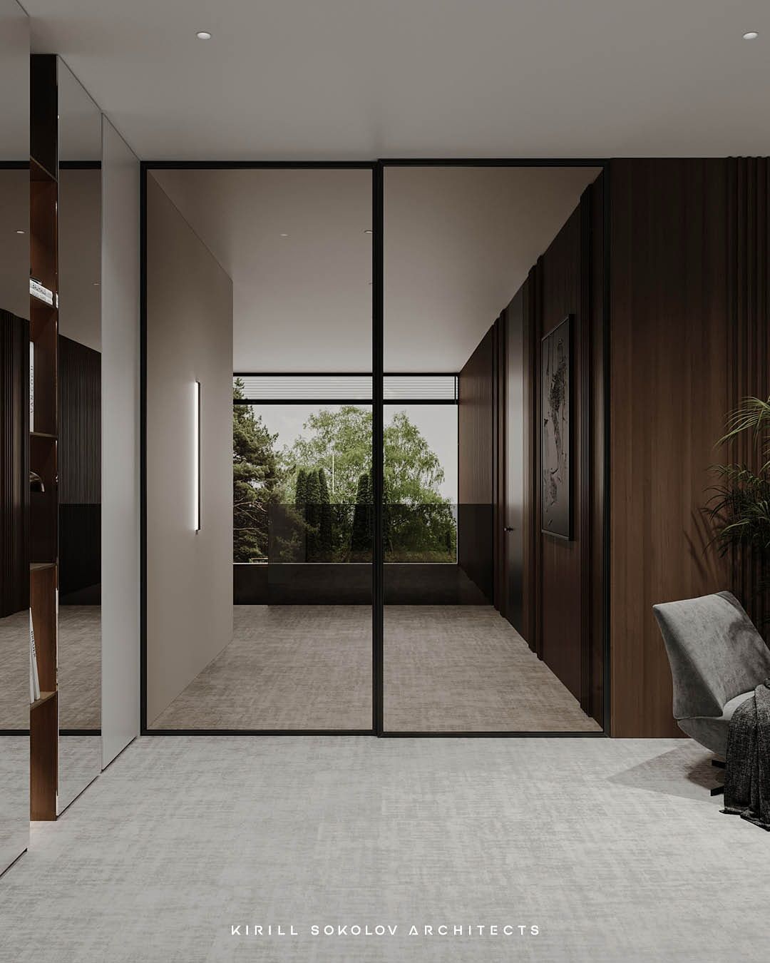 Sophisticated modern home interior