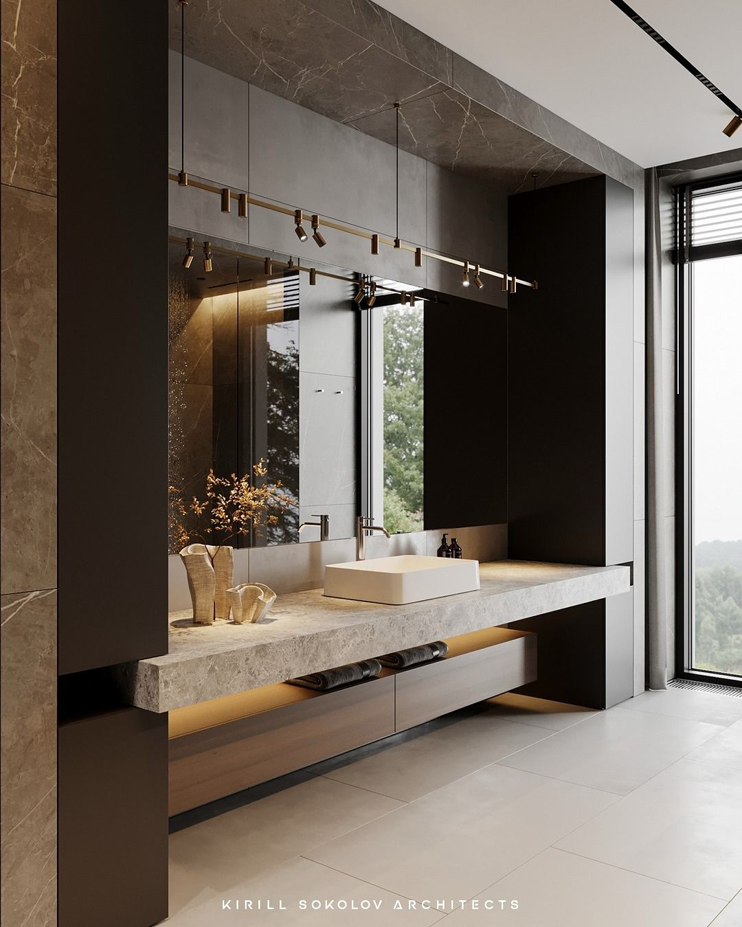 Luxury bathroom design