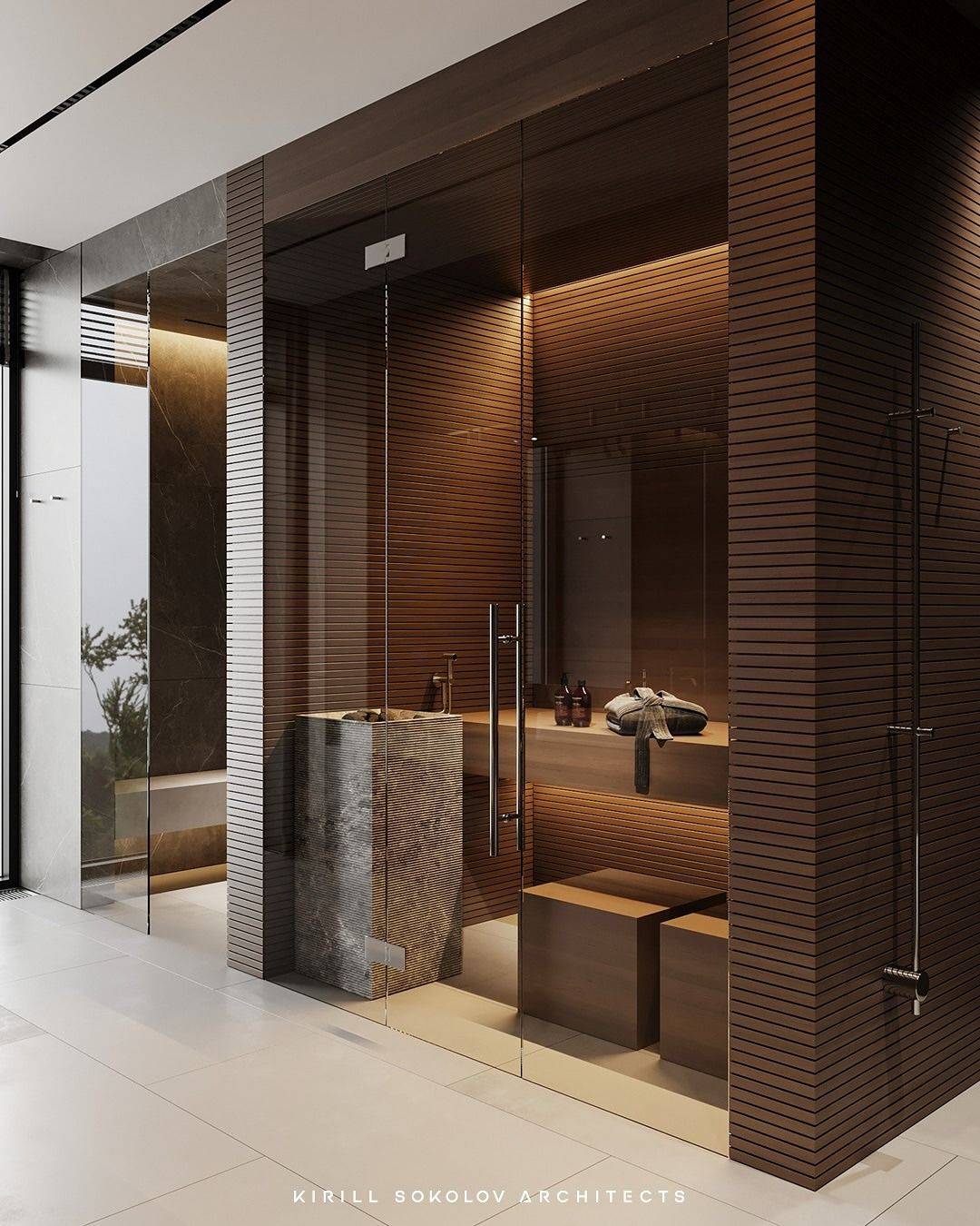 Luxury bathroom design