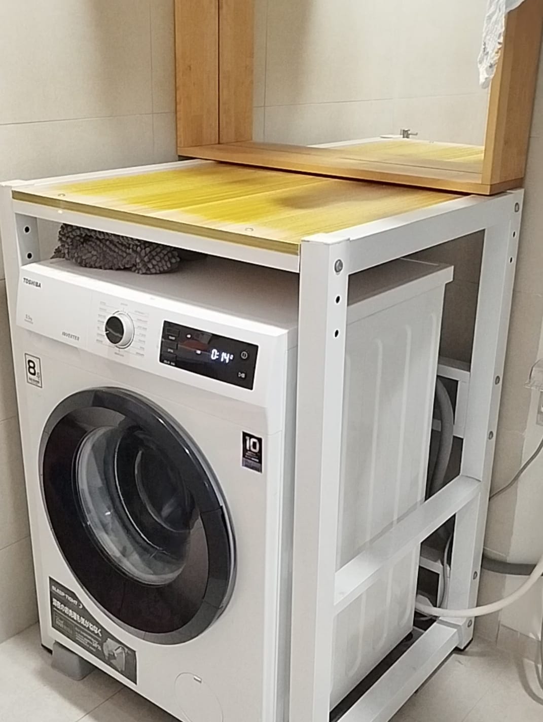 Converting Our Unused Yard Toilet Into a Laundry Area