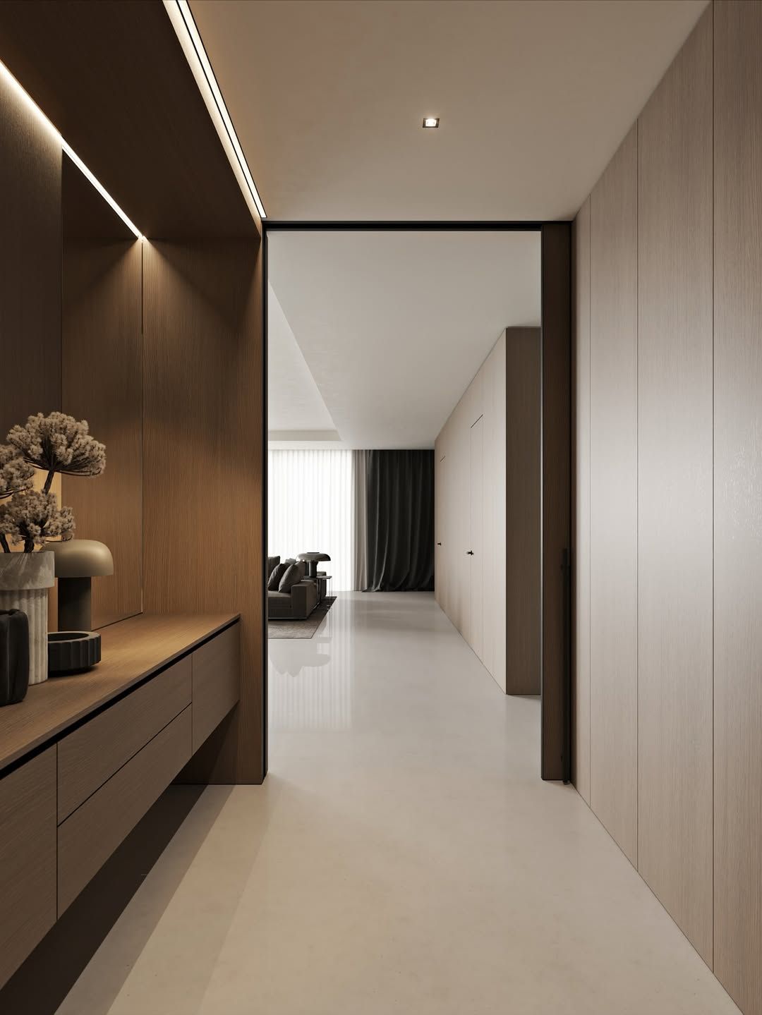 Modern customized sliding door