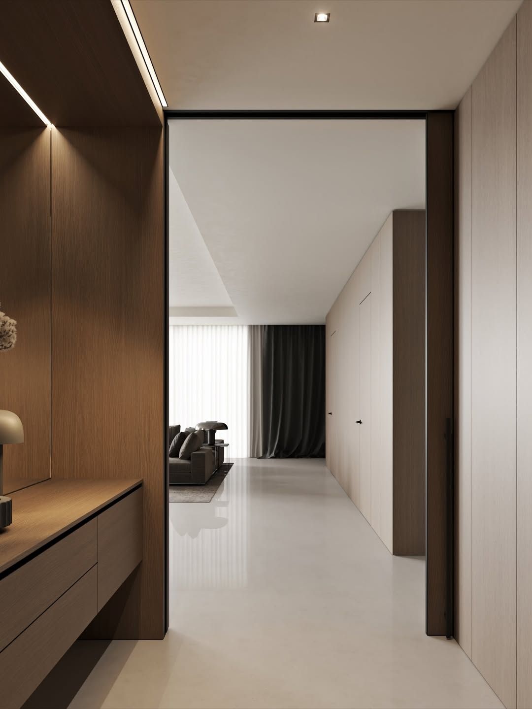 Modern customized sliding door