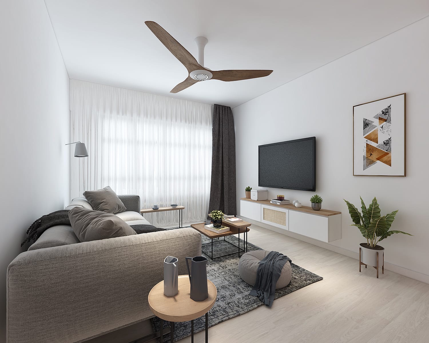 Welcome to our humble abode! Minimalist Scandinavian | 43K Reno🪴